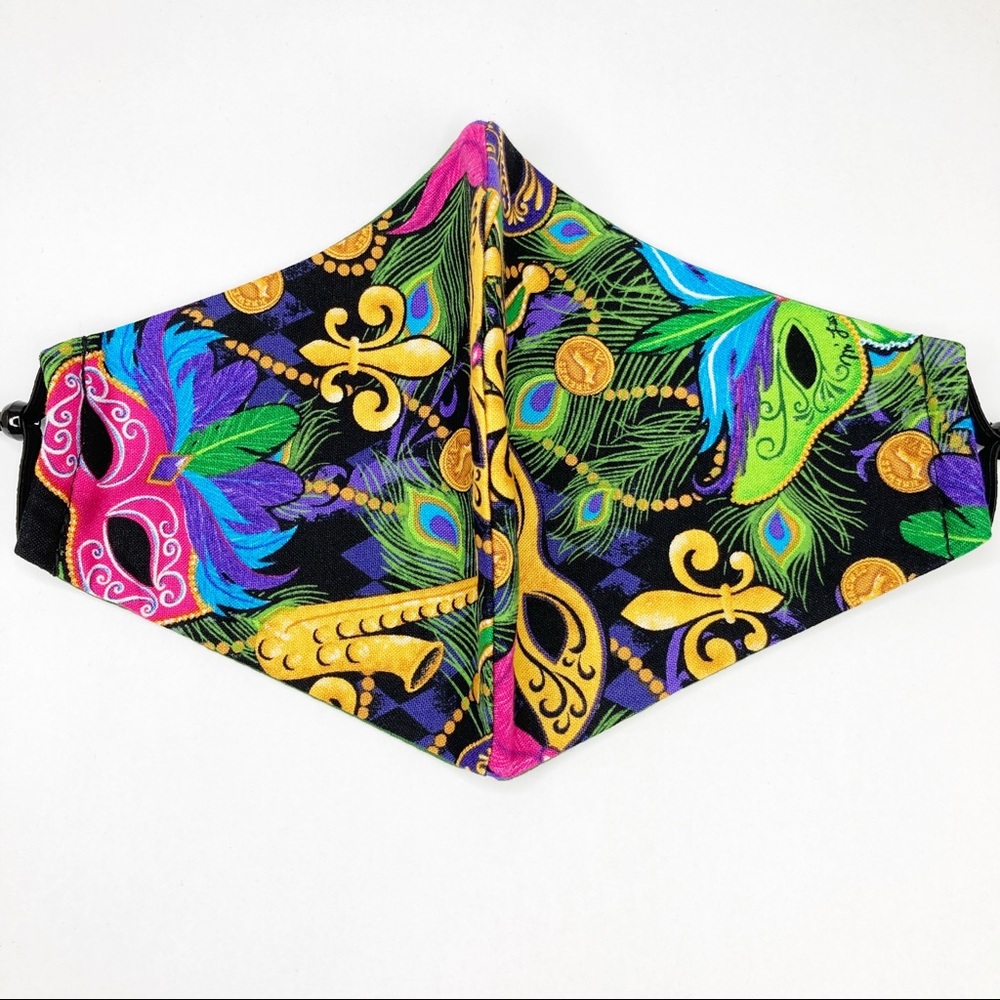 Mardi Gras Face Mask